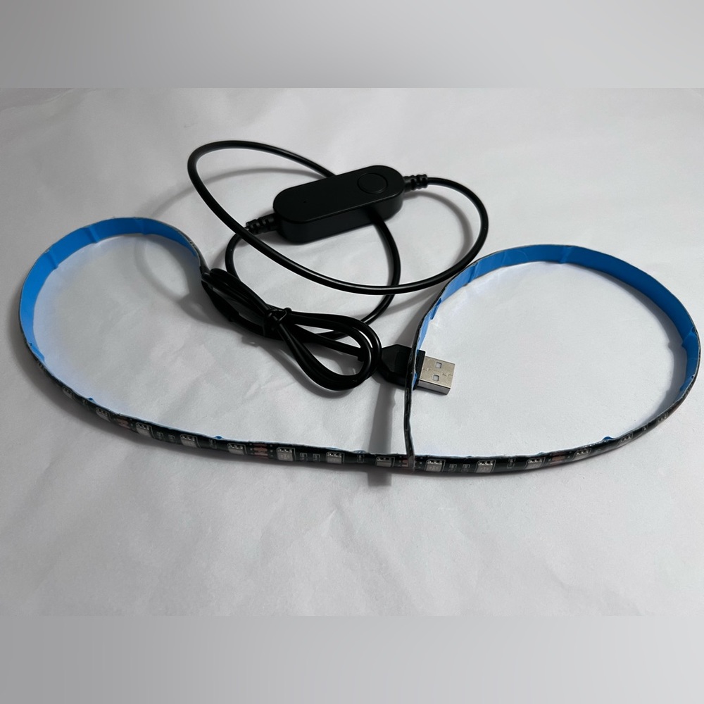 LED Strip Multi-Color Flashing USB Light for Monitors